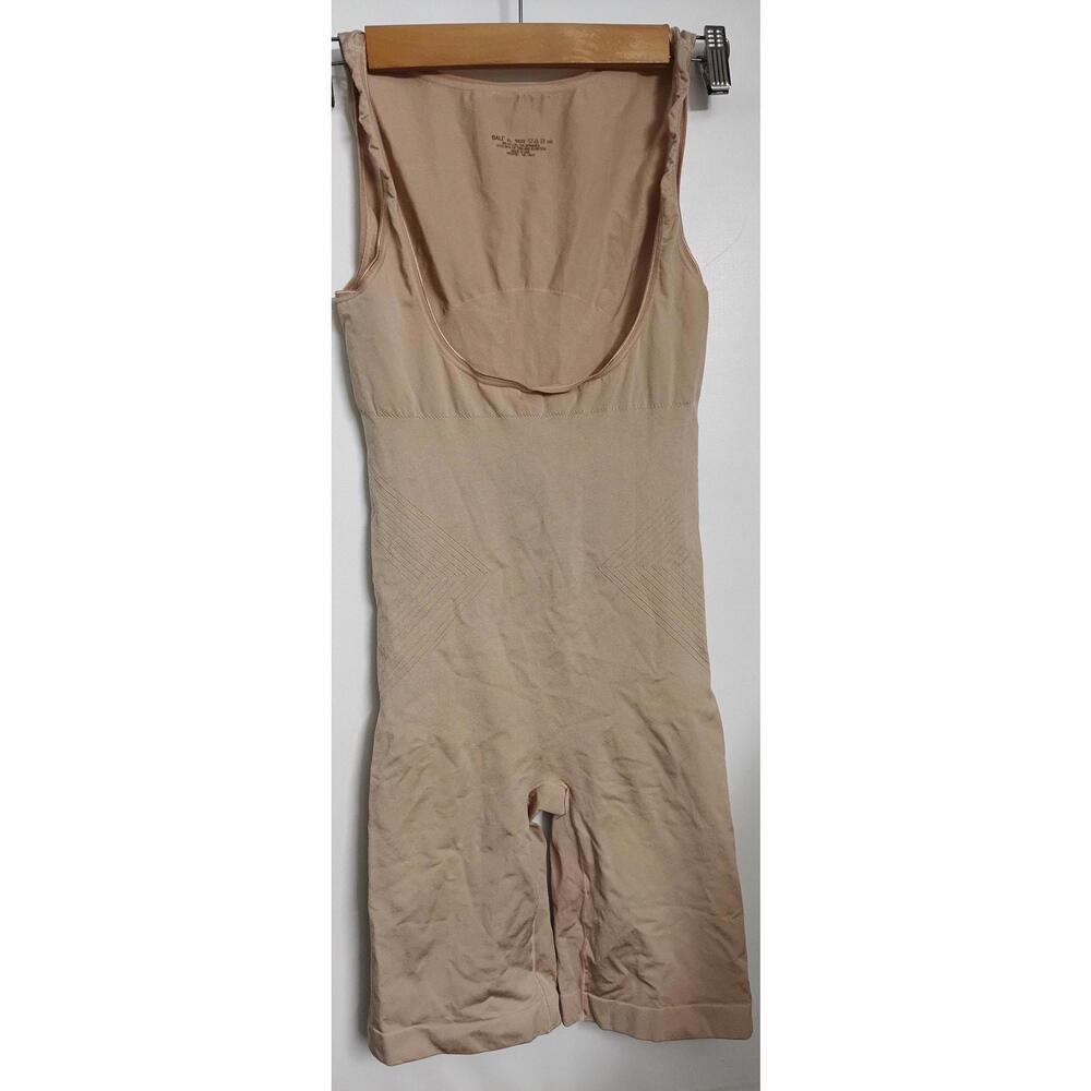 Bali‎ Lingerie Shaper Bodysuit Womens XL Nude Vintage Girdle Shapewear 8620
